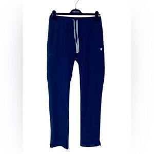 FIGS Technical Collection Scrub Pants in Navy Blue